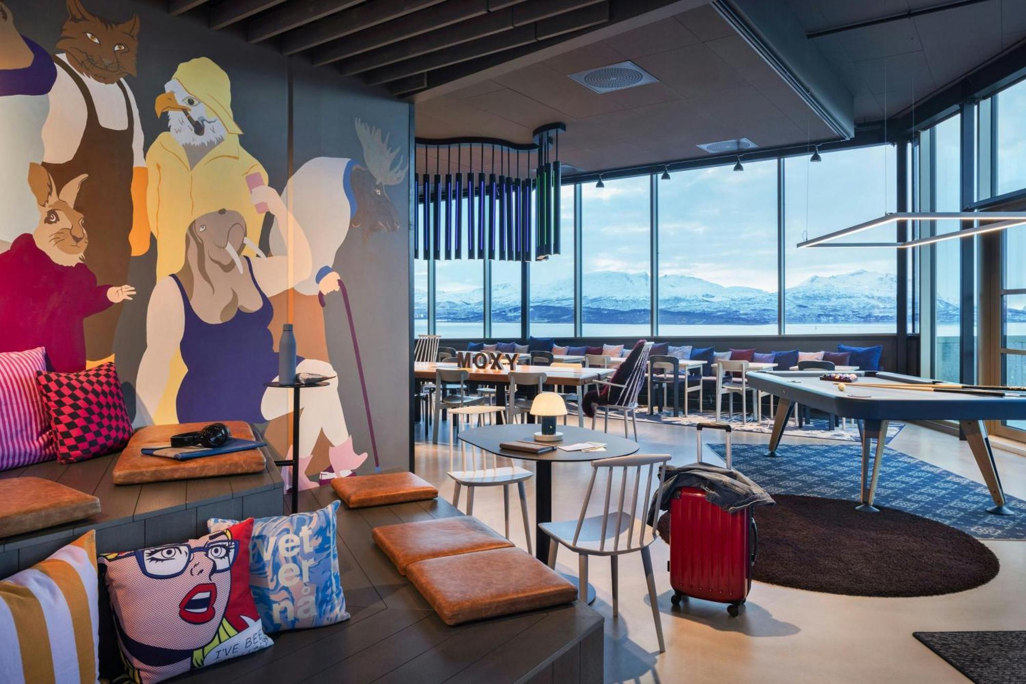 Hotel Moxy Tromsø Exteriér fotografie